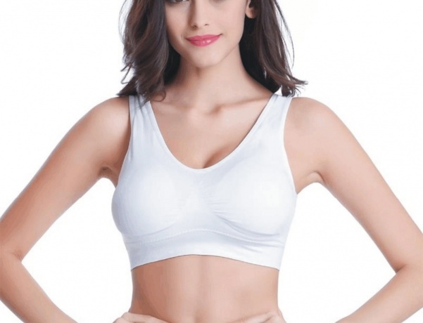 Топ "Классика" с вкладышем, белый