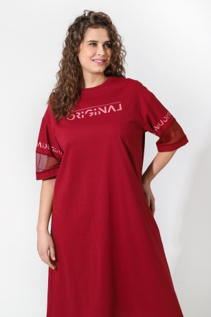 Туника женская Медея бордовый