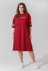 Туника женская Медея бордовый