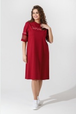 Туника женская Медея бордовый