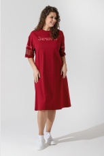 Туника женская Медея бордовый