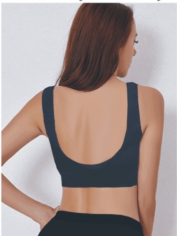 Топ черный NAQIABELE