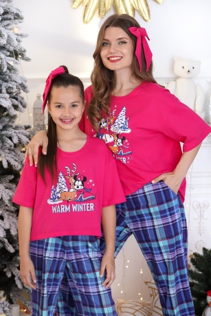 Пижама новогодняя family look Вдохновение-2