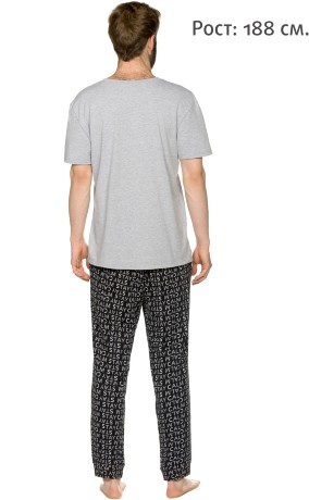 Мужской комплект Будь спокойным (брюки, рост:188)