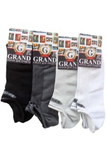 Носки женские С-34 (без паголенка, сетка) белый