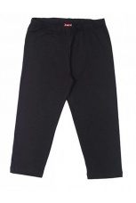 Лосины для девочек Классика черные (рост 104-122)
