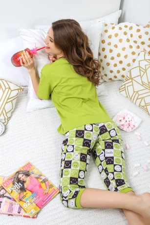 Пижама женская Смайлик-2