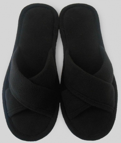 Мужские тапочки флис "Крестик"