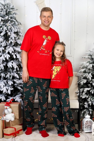 Костюм для девочки Пиццайоло-1 красный