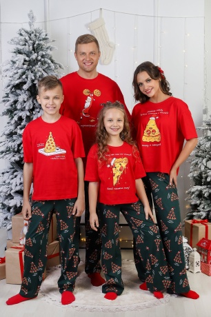 Костюм для девочки Пиццайоло-1 красный