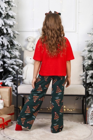 Костюм для девочки Пиццайоло-1 красный