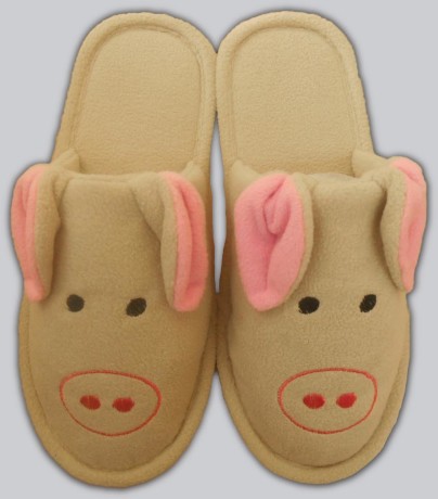 Детские тапочки флис "Хрюшки"