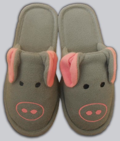 Детские тапочки флис "Хрюшки"