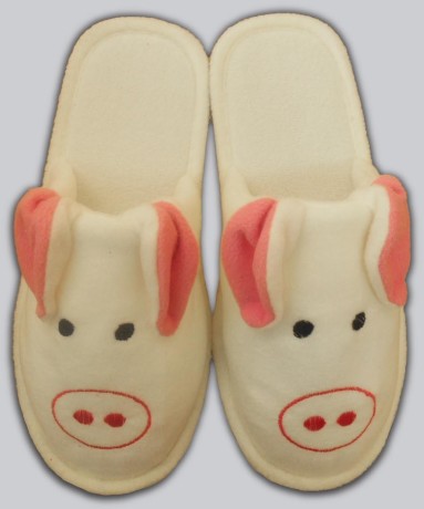 Детские тапочки флис "Хрюшки"