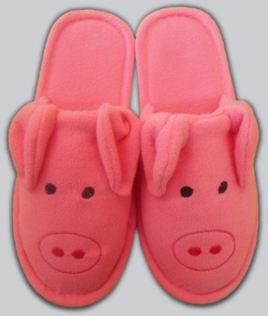 Детские тапочки флис "Хрюшки"