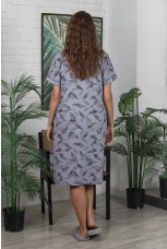 Халат женский на замке Листопад-1