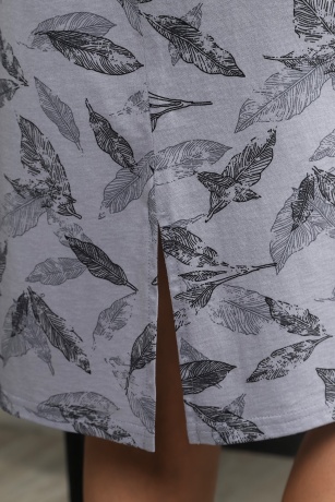 Халат женский на замке Листопад-1