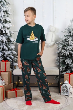 Костюм для мальчика Пиццайоло-2 зеленый