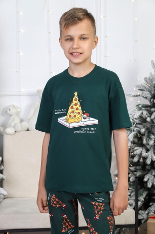 Костюм для мальчика Пиццайоло-2 зеленый