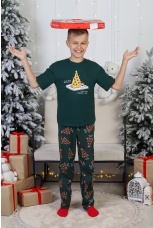 Костюм для мальчика Пиццайоло-2 зеленый