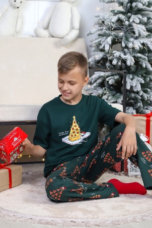 Костюм для мальчика Пиццайоло-2 зеленый