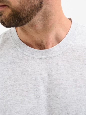 Мужская пижама Не буди медведя (серый)