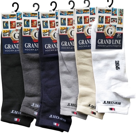 Носки мужские С-30 (sport) белый