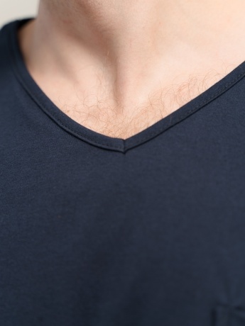 Футболка мужская с карманом, большого размера