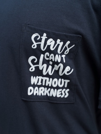 Футболка мужская с карманом, большого размера