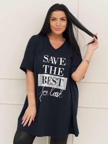 Футболка женская Best, большого размера