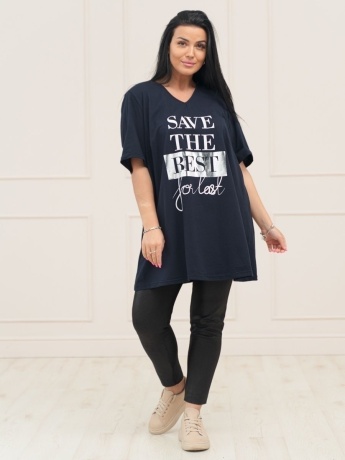 Футболка женская Best, большого размера