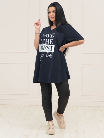 Футболка женская Best, большого размера