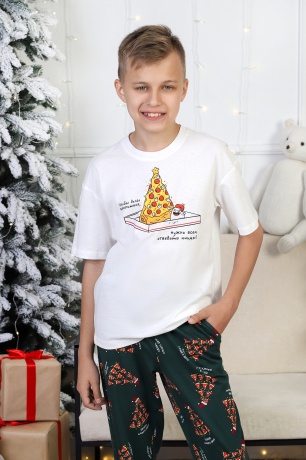 Костюм для мальчика Пиццайоло-2 молочный