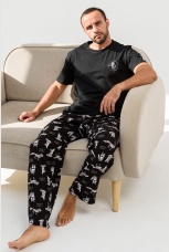 Мужская пижама Голодный как волк