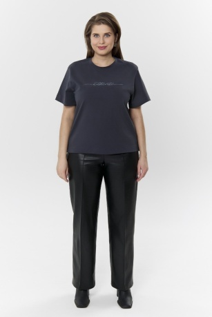 Футболка женская Дельта антрацит