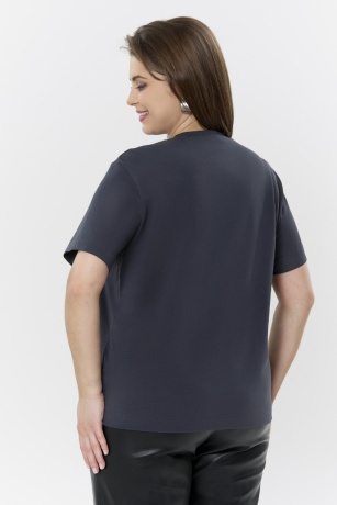 Футболка женская Дельта антрацит