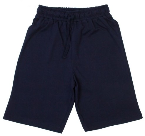 Шорты детские классические черные с кулиской