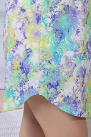 Сорочка женская Акварелька-1 (желтый)