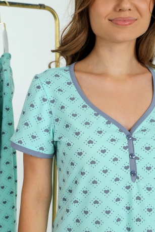 Сорочка женская Сердечко-1