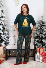 Костюм женский Пиццайоло-3 зеленый