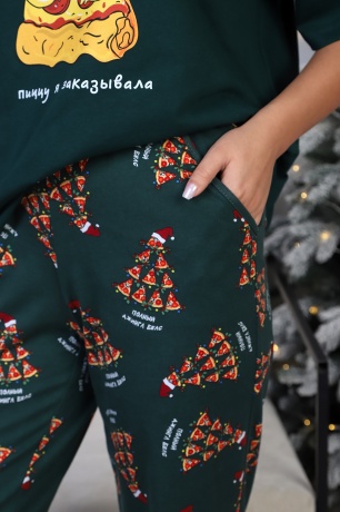 Костюм женский Пиццайоло-3 зеленый