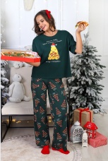 Костюм женский Пиццайоло-3 зеленый