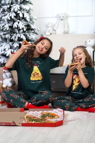 Костюм женский Пиццайоло-3 зеленый