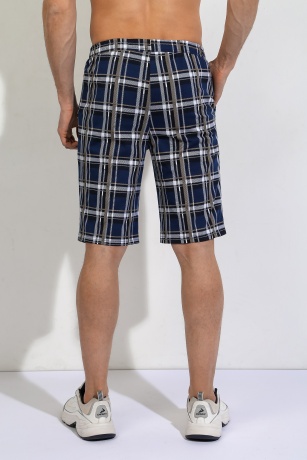 Шорты мужские Штурман-2 синяя клетка