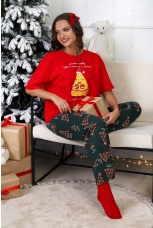 Костюм женский Пиццайоло-3 красный