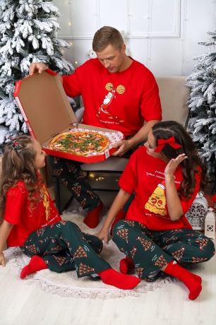 Костюм женский Пиццайоло-3 красный