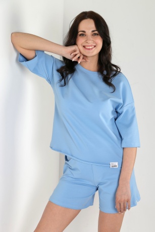 Костюм женский Миа-7 голубой