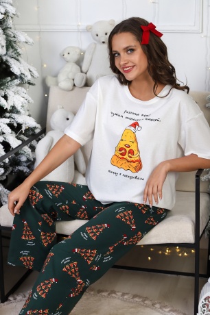 Костюм женский Пиццайоло-3 молочный