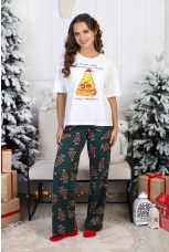 Костюм женский Пиццайоло-3 молочный