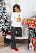 Костюм женский Пиццайоло-3 молочный